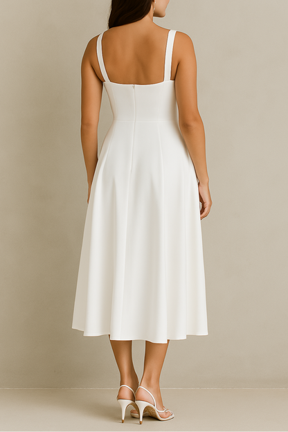 Liliana Verena Half Back Maxi Dress