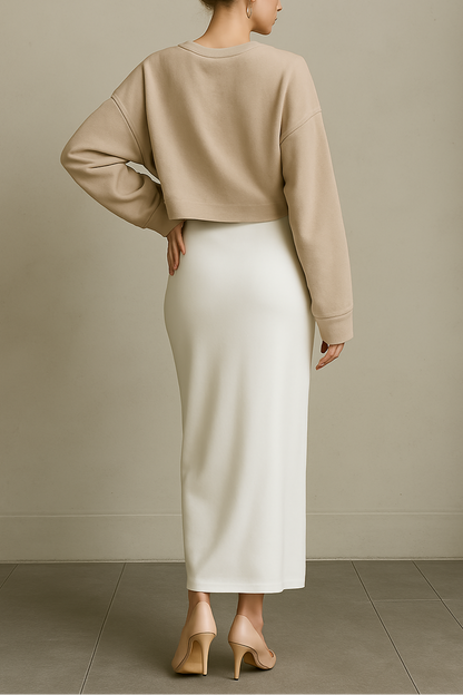 Giulia Marella Satin Skirt
